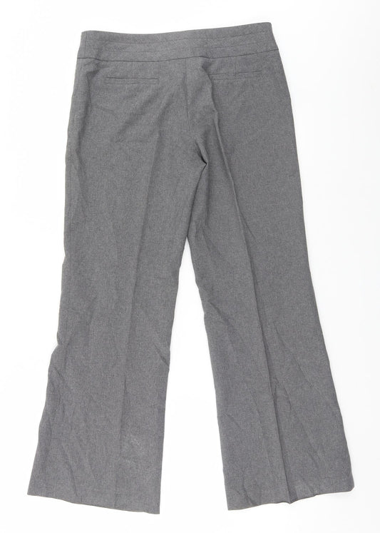 Preworn Womens Grey Trousers Size 10 L28 in