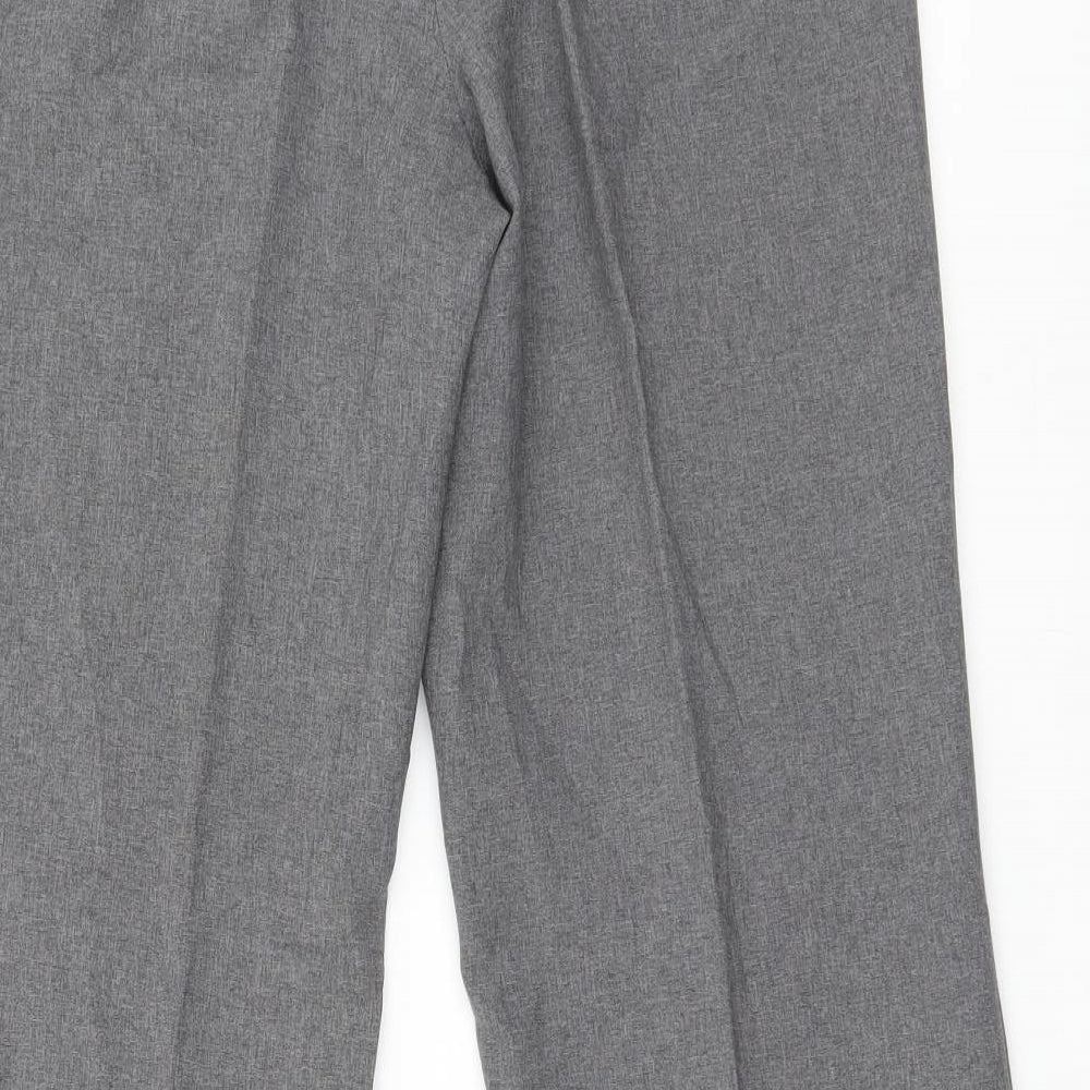 Preworn Womens Grey Trousers Size 10 L28 in