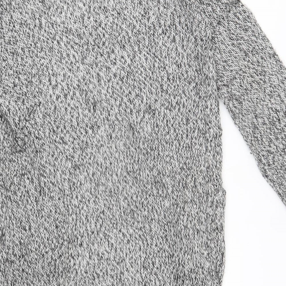 H&M Womens Grey Cardigan Jumper Size XS