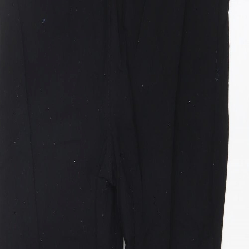 Preworn Womens Black Trousers Size M L27 in