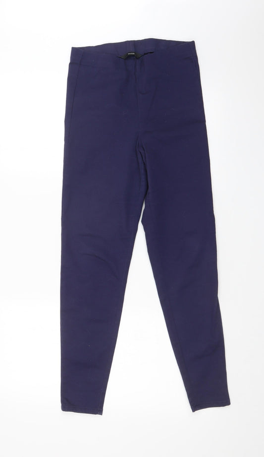George Womens Blue Trousers Size 8 L26 in