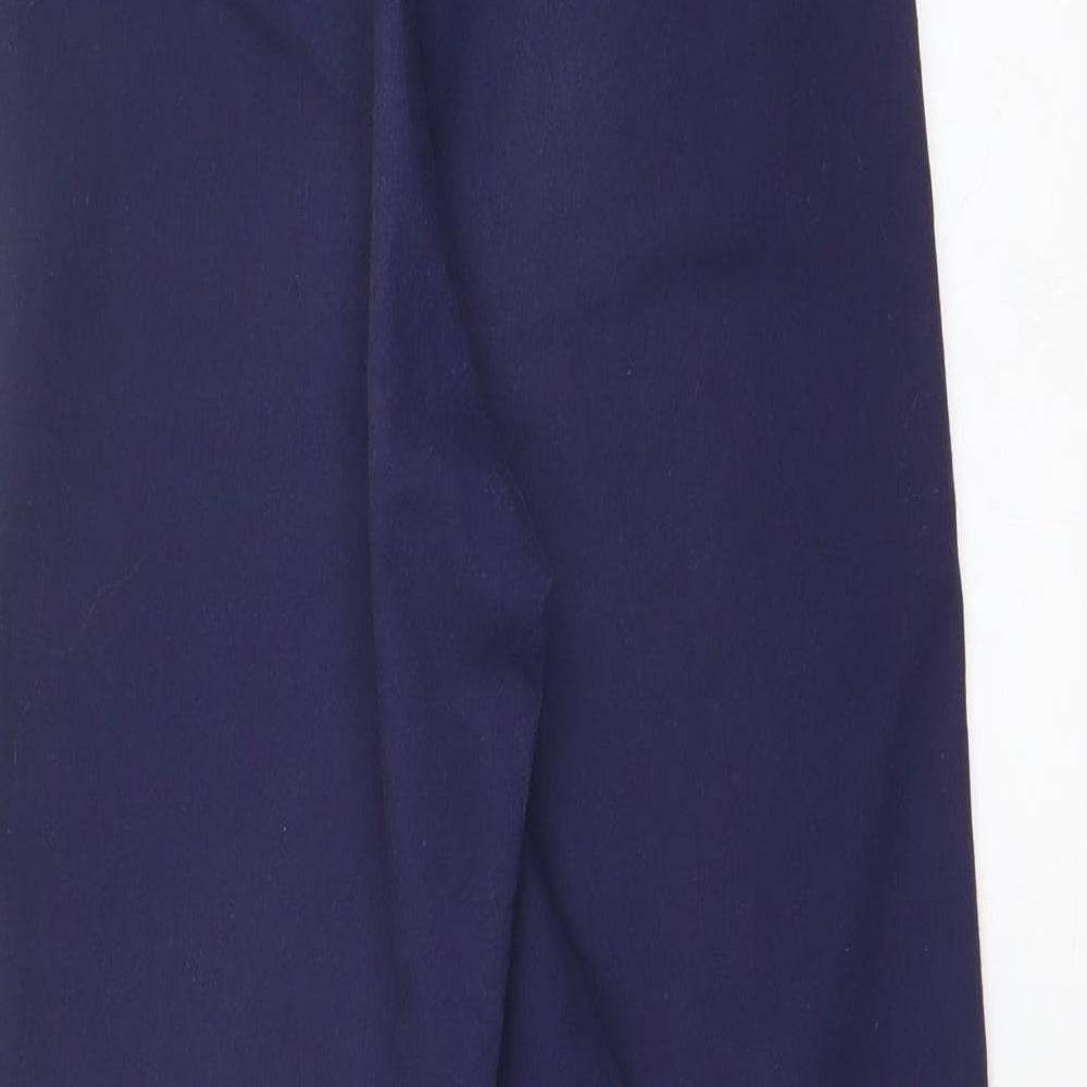 George Womens Blue Trousers Size 8 L26 in