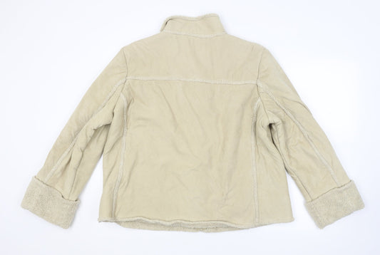 George Womens Beige Jacket Size 18