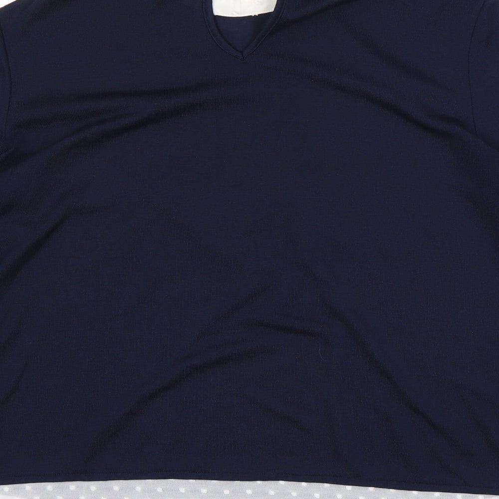 Dorothy Perkins Womens Blue Pullover Jumper Size 14