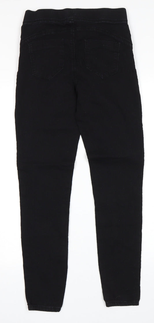 Denim Co Womens Black Jegging Jeans Size 8 L28 in