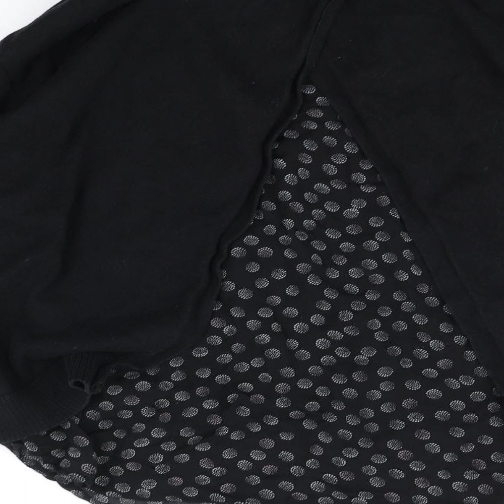 ELLE Womens Black Pullover Jumper Size S