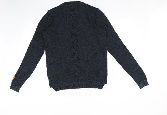 Only&Sons Mens Blue Pullover Jumper Size S