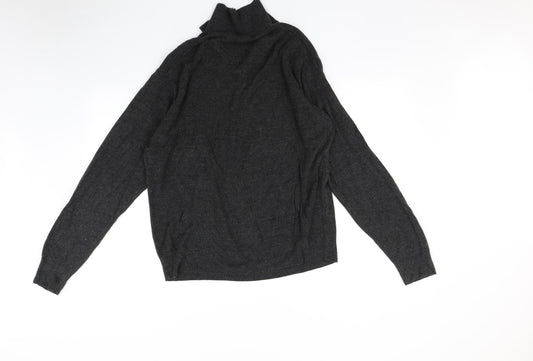 VITALI Mens Grey Pullover Jumper Size L