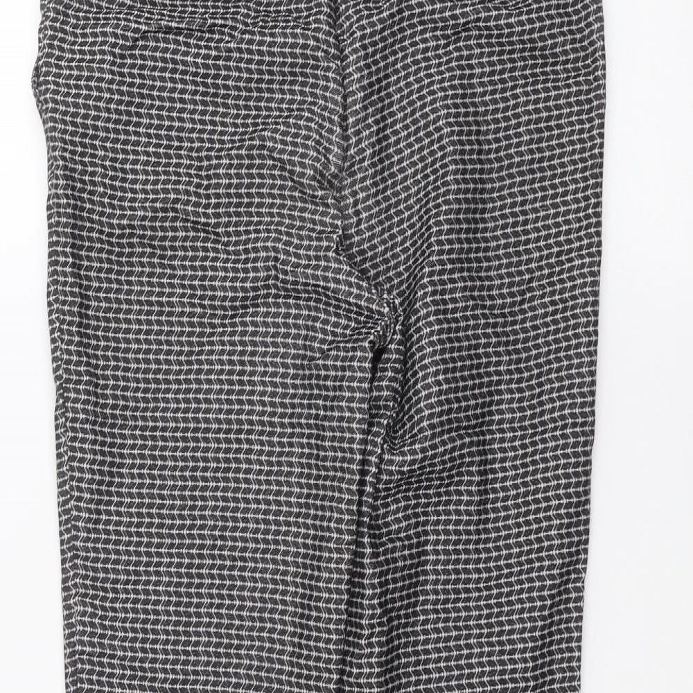 New Look Womens Black Trousers Size 10 L24 in
