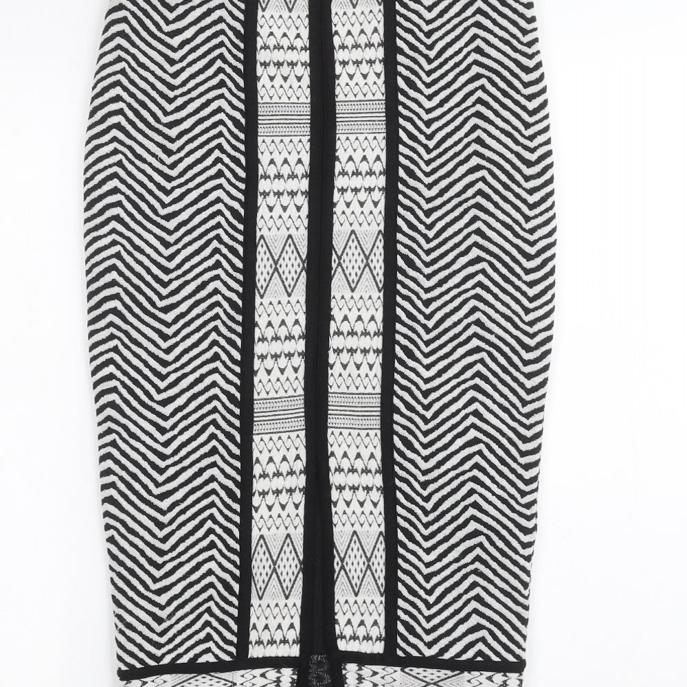 River Island Womens White Bandage Skirt Size 8