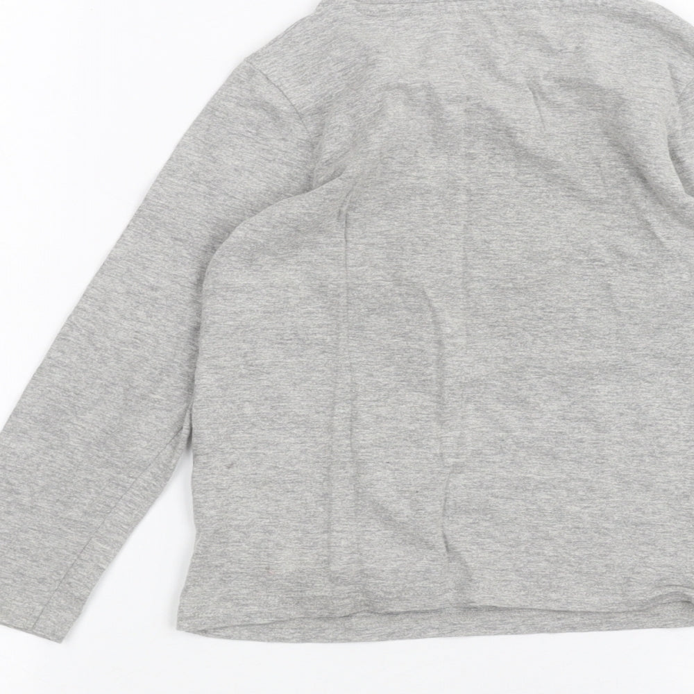 Primark Boys Grey Basic T-Shirt Size 6-7 Years