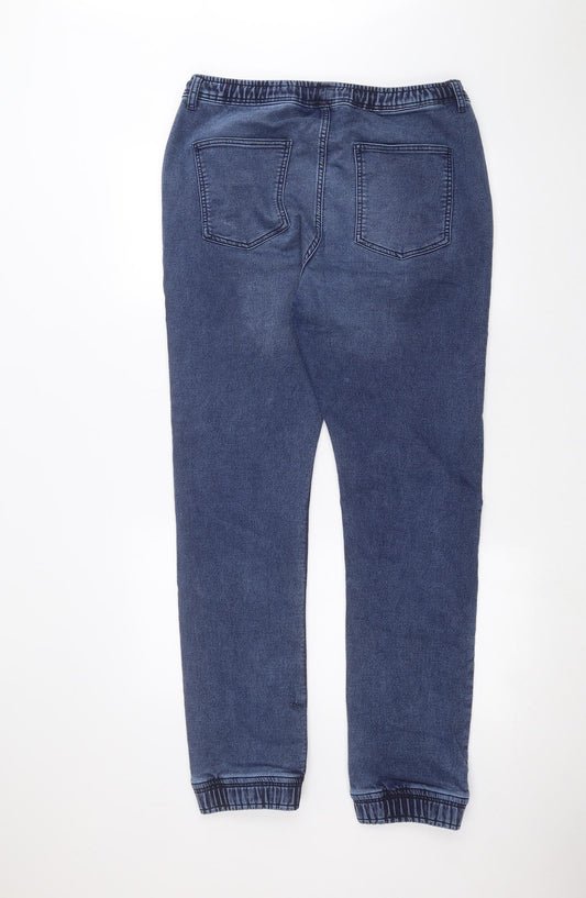 PEP&CO Womens Blue Skinny Jeans Size M L29 in