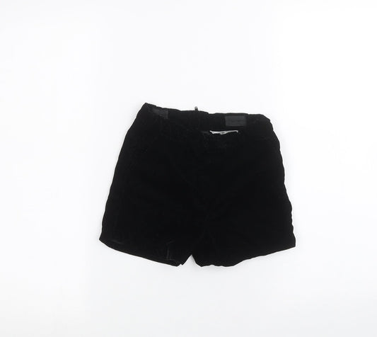 H&M Girls Black Sweat Shorts Size 5-6 Years