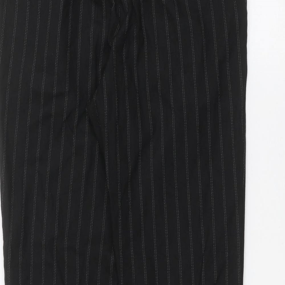 New Look Mens Black Trousers Size S L24 in