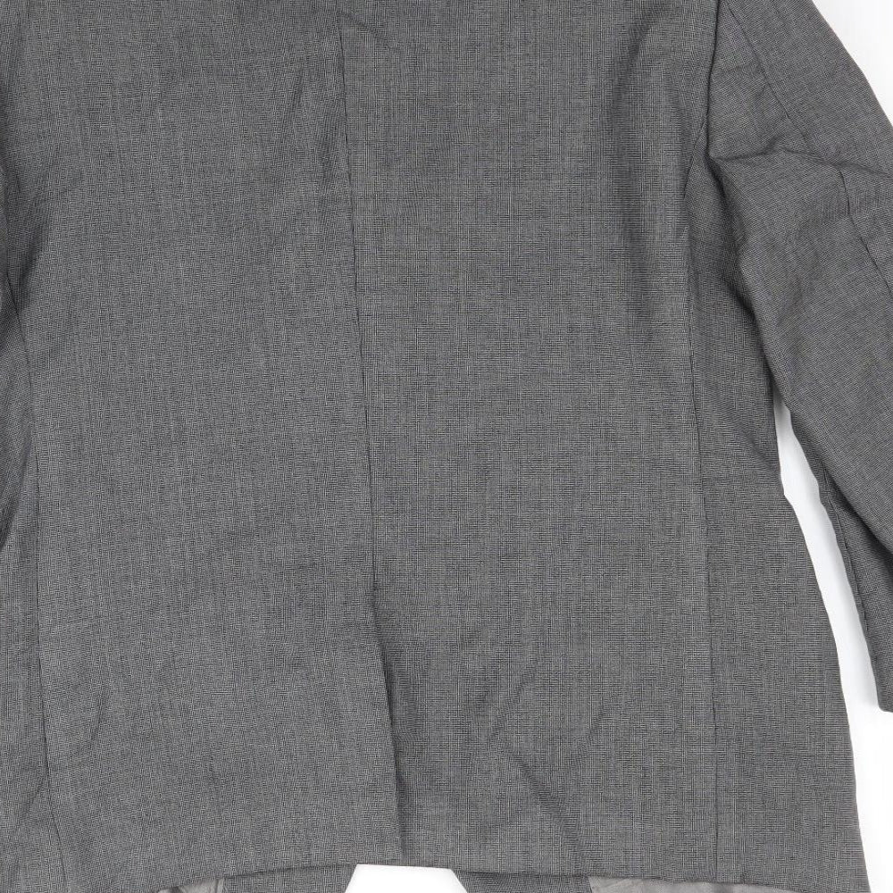 Marks and Spencer Mens Grey Jacket Suit Jacket Size 40