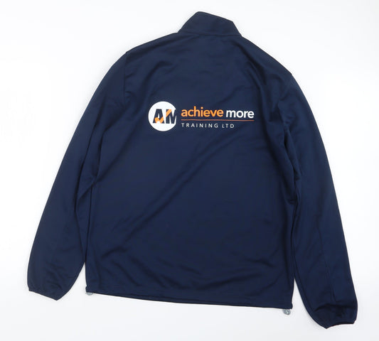 Macron Mens Blue Jacket Size L