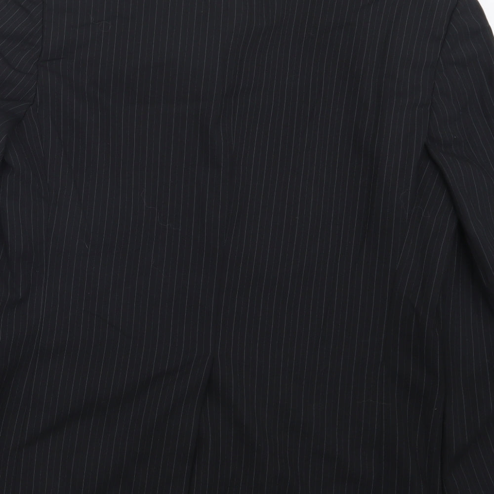 Marks and Spencer Mens Black Jacket Suit Jacket Size 40