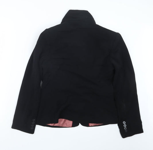 Preworn Womens Black Jacket Blazer Size 10