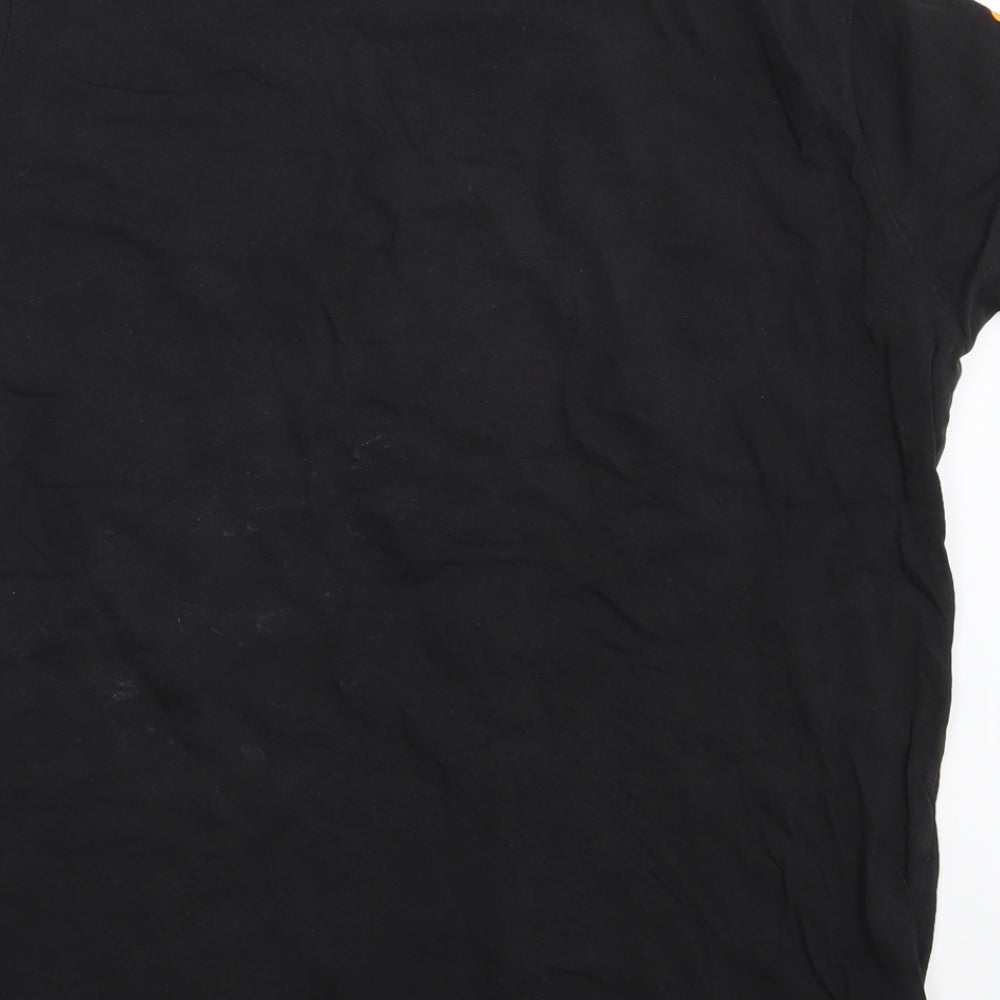 Gsstore Mens Black T-Shirt Size XS