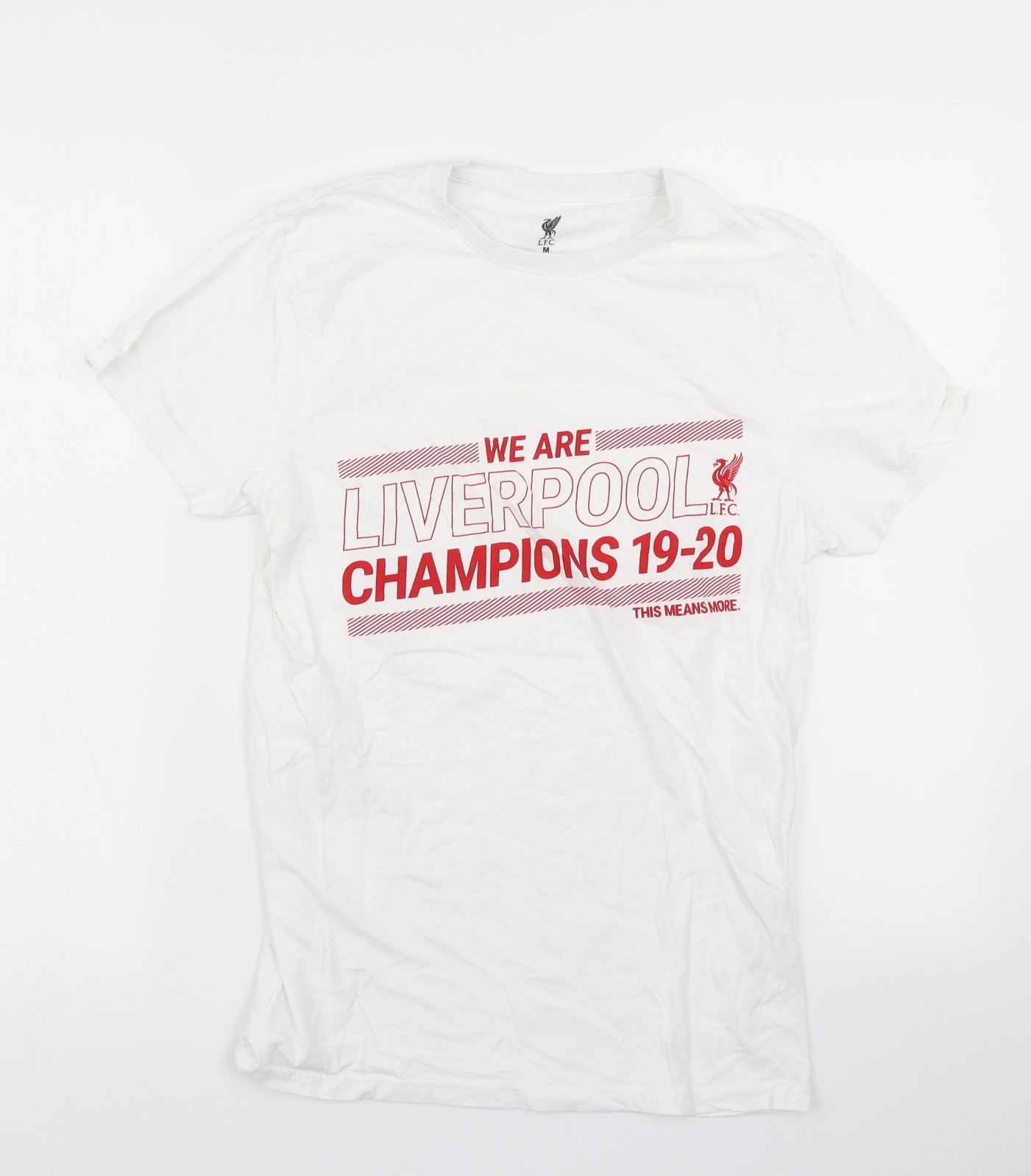 L.F.C Mens White T-Shirt Size M