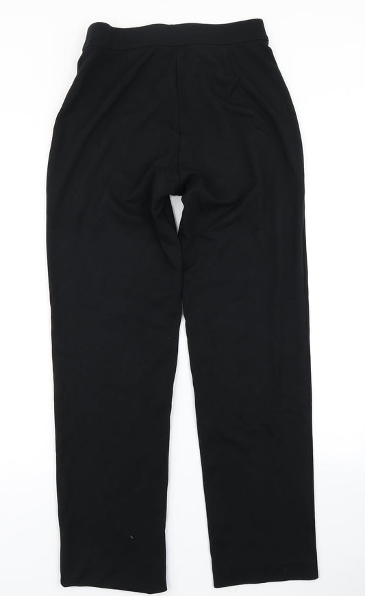M&S Collection Womens Black Dress Pants Trousers Size 10 L28 in