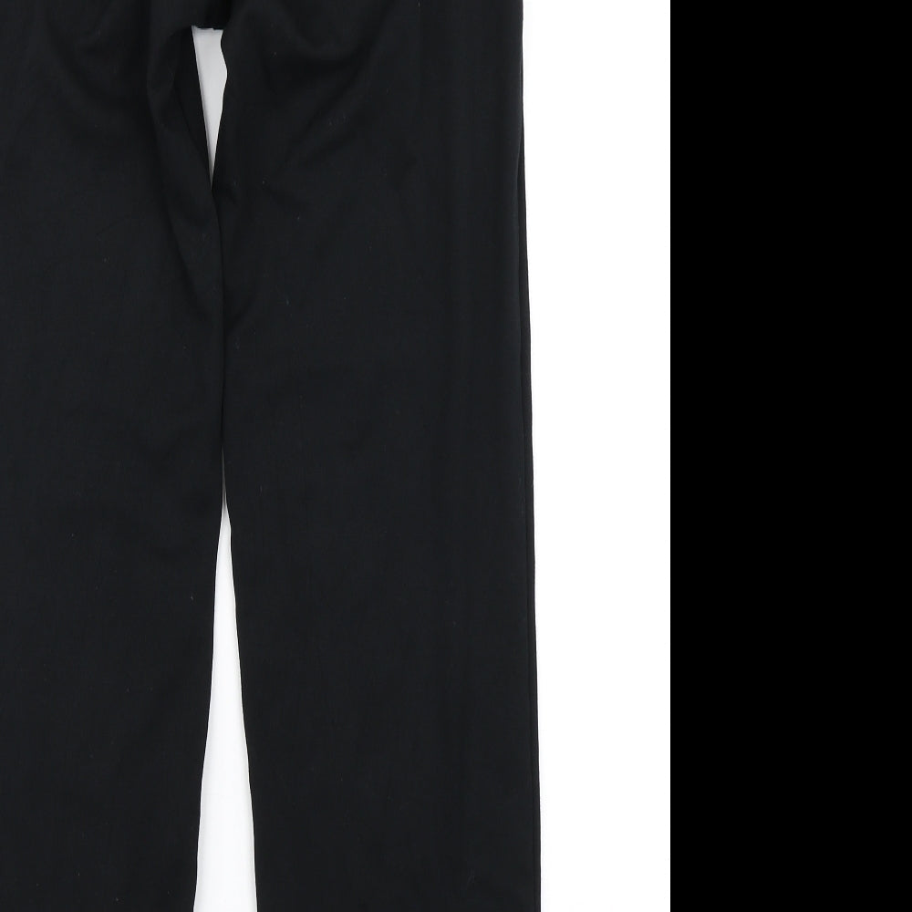 M&S Collection Womens Black Dress Pants Trousers Size 10 L28 in
