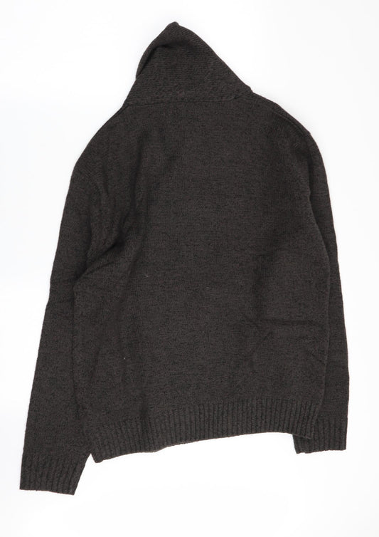 M&S Mens Brown Pullover Jumper Size M