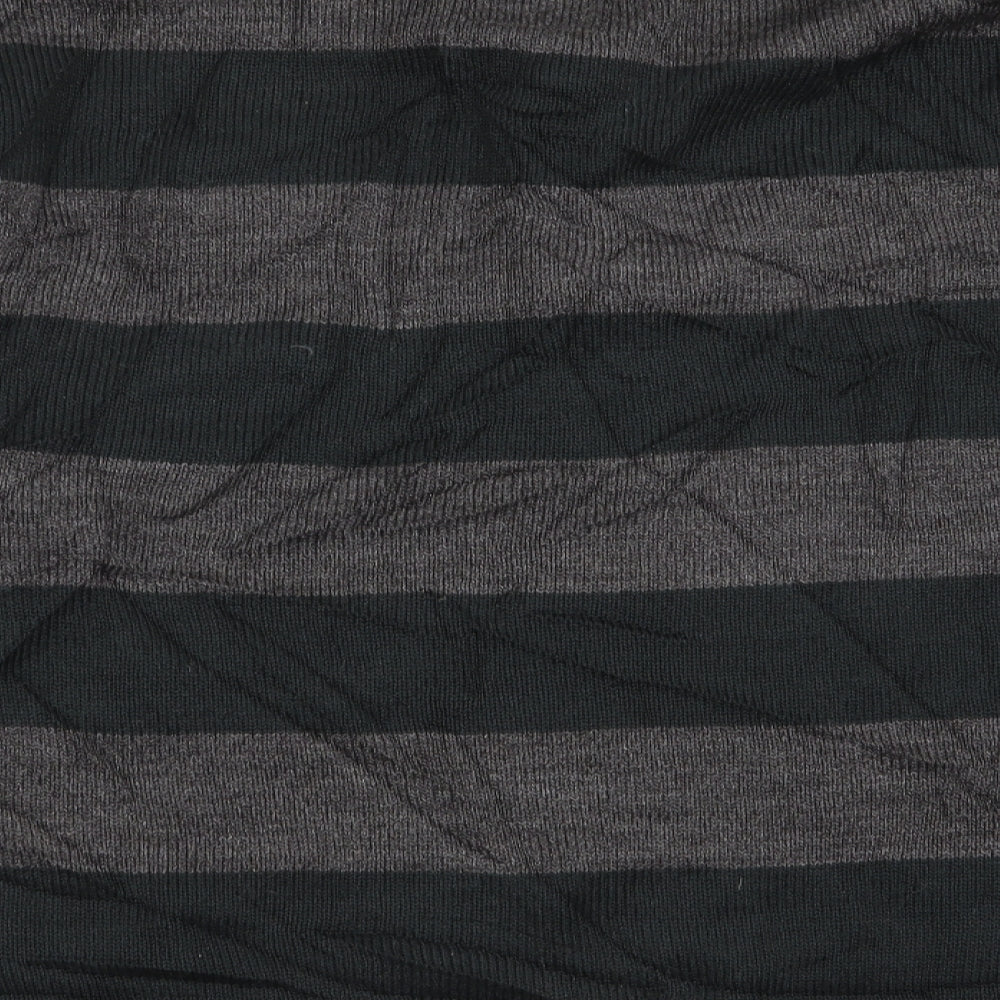 Beverly Hills Polo Club Mens Multicoloured Striped Pullover Jumper Size M