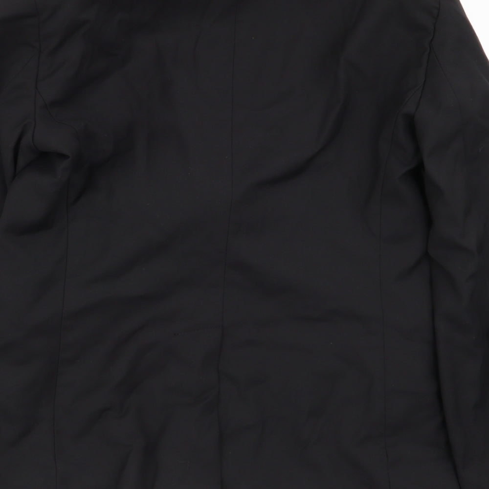 Mango Womens Black Jacket Blazer Size 8