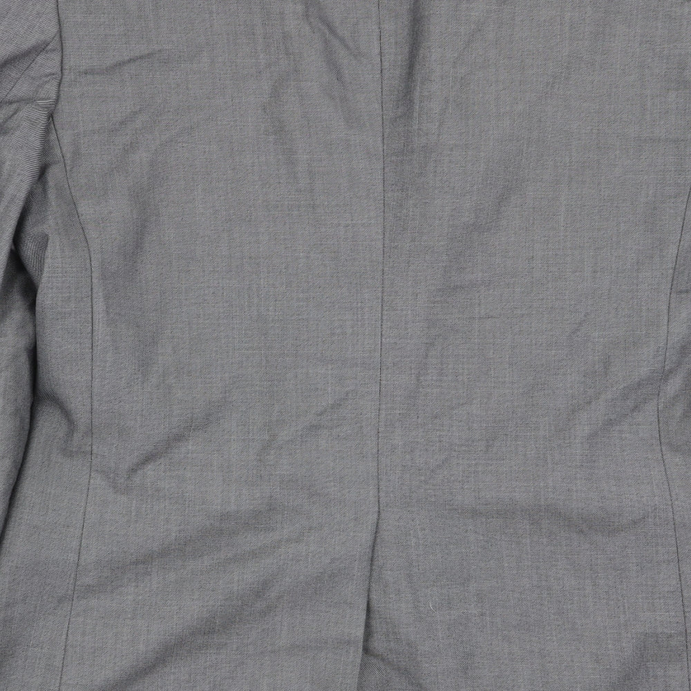 Cedar Wood State Mens Grey Jacket Blazer Size 38