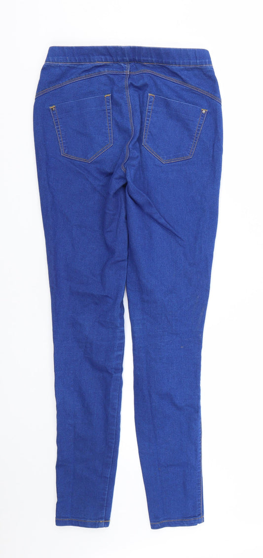 Primark Womens Blue Denim Jegging Jeans Size 6 L27.5 in