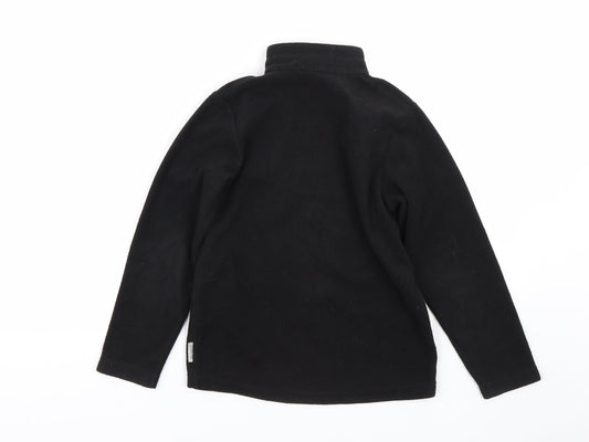 Quenchua Boys Black Pullover Sweatshirt Size 8 Years