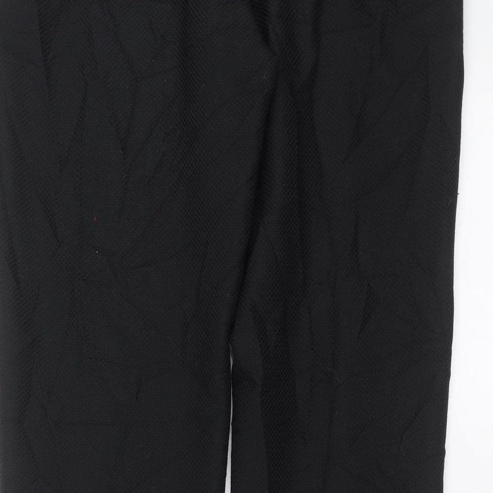 Dorothy Perkins Womens Black Trousers Size 12 L28 in