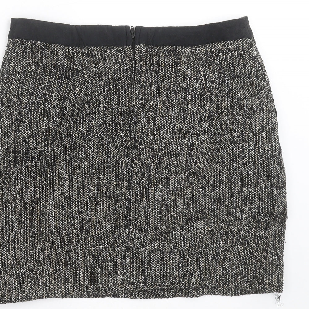 George Womens Black Mini Skirt Size 8