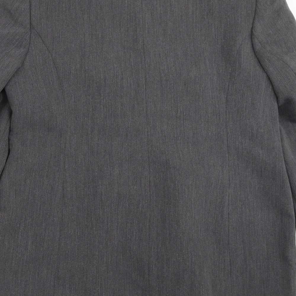 Dorothy Perkins Womens Grey Jacket Suit Jacket Size 16