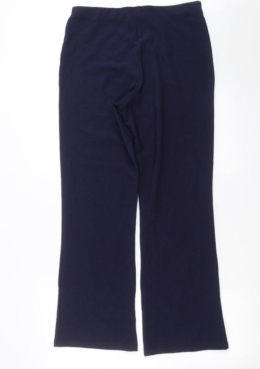 Originals Womens Blue Trousers Size 14 L29 in