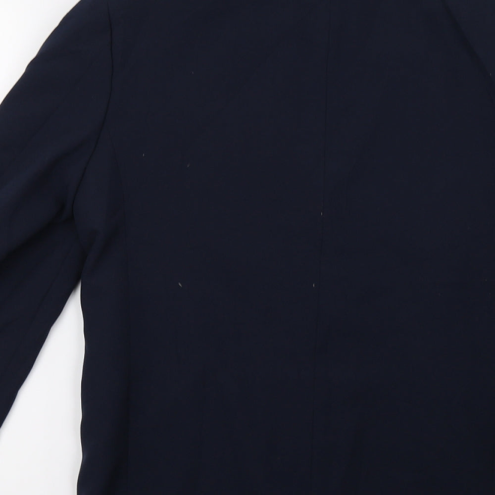 Preworn Mens Blue Jacket Blazer Size 38