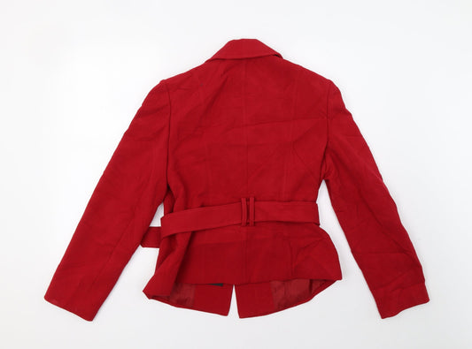 BHS Womens Red Jacket Size 12