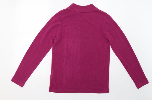 Debenhams Womens Purple Pullover Sweatshirt Size 10