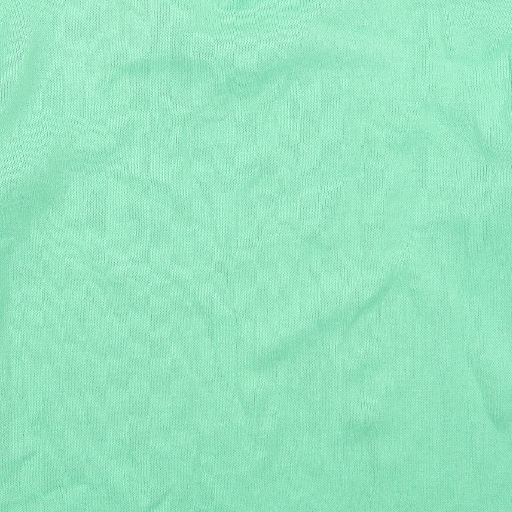 ME Womens Green Knit Pullover Jumper Size M