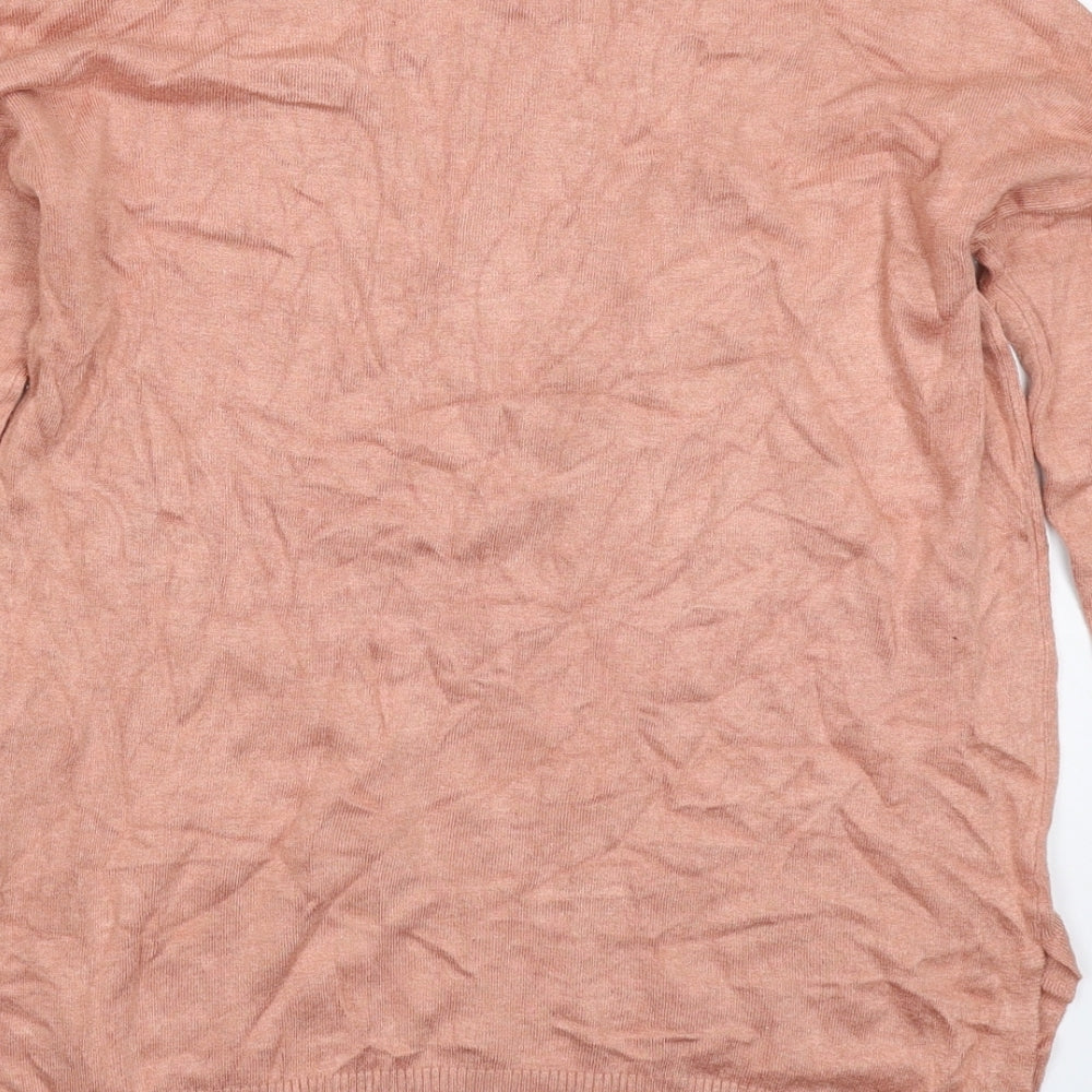 Atmosphere Womens Beige Knit Pullover Jumper Size 8
