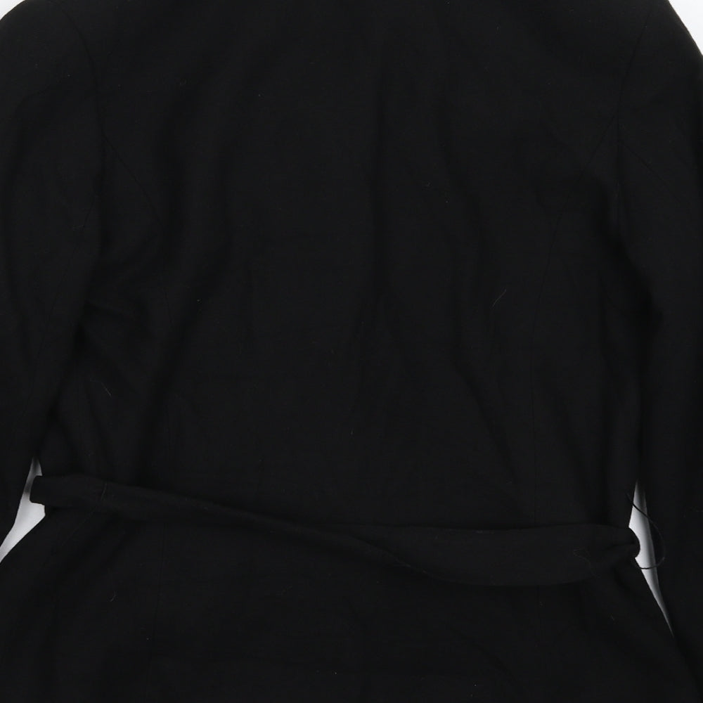 H&M Womens Black Jacket Blazer Size 12