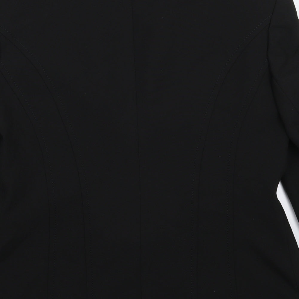 BHS Womens Black Jacket Suit Jacket Size 10