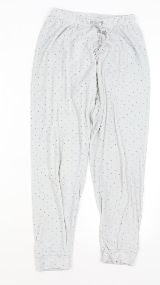 Love to Lounge Womens Grey Polka Dot Top Pyjama Set Size XS