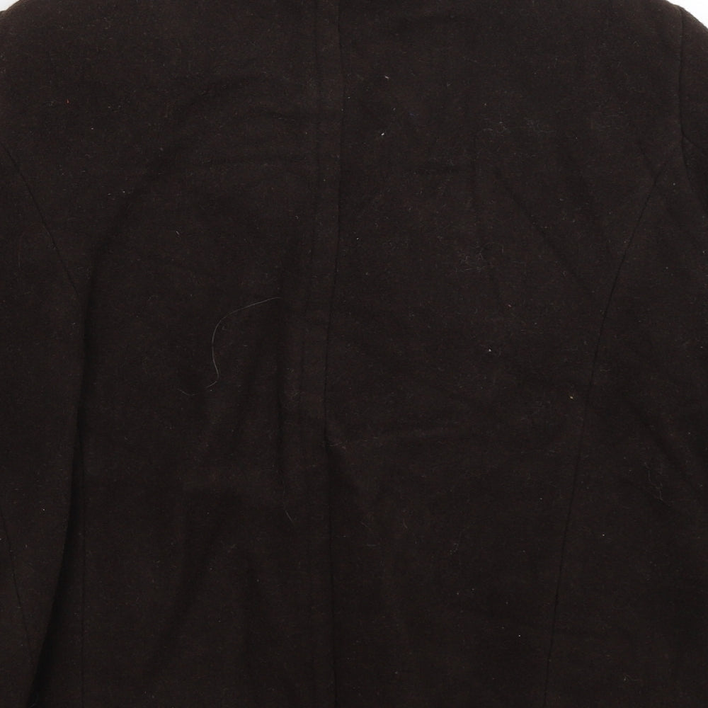 BM Womens Brown Jacket Blazer Size 14