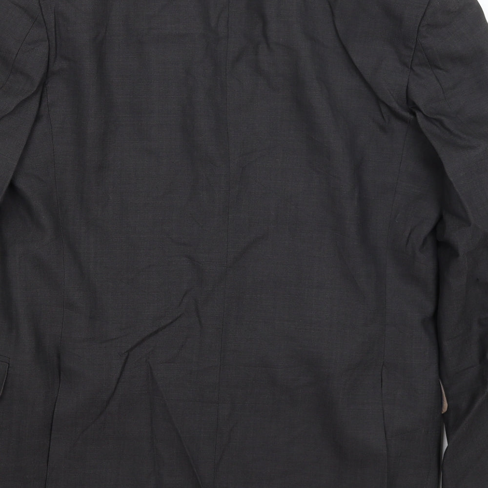 M&S Mens Grey Jacket Blazer Size M