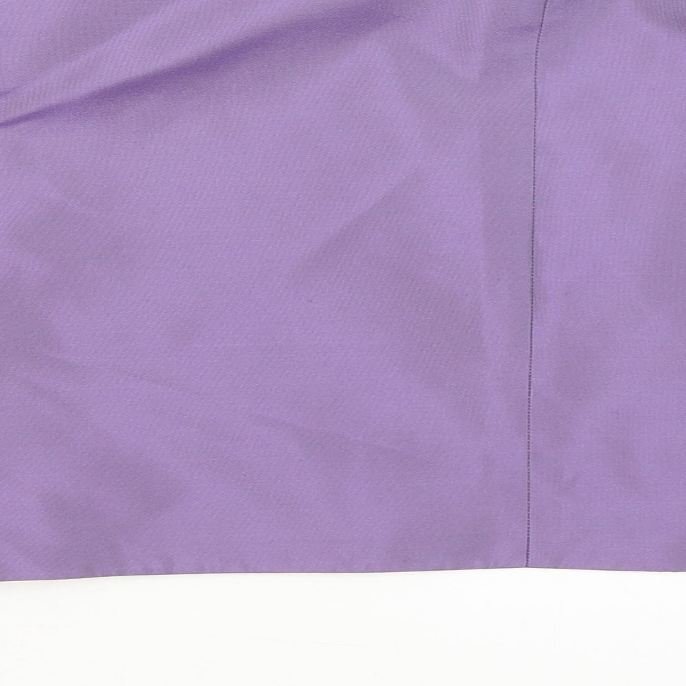 Mireia Womens Purple Jacket Blazer Size 16
