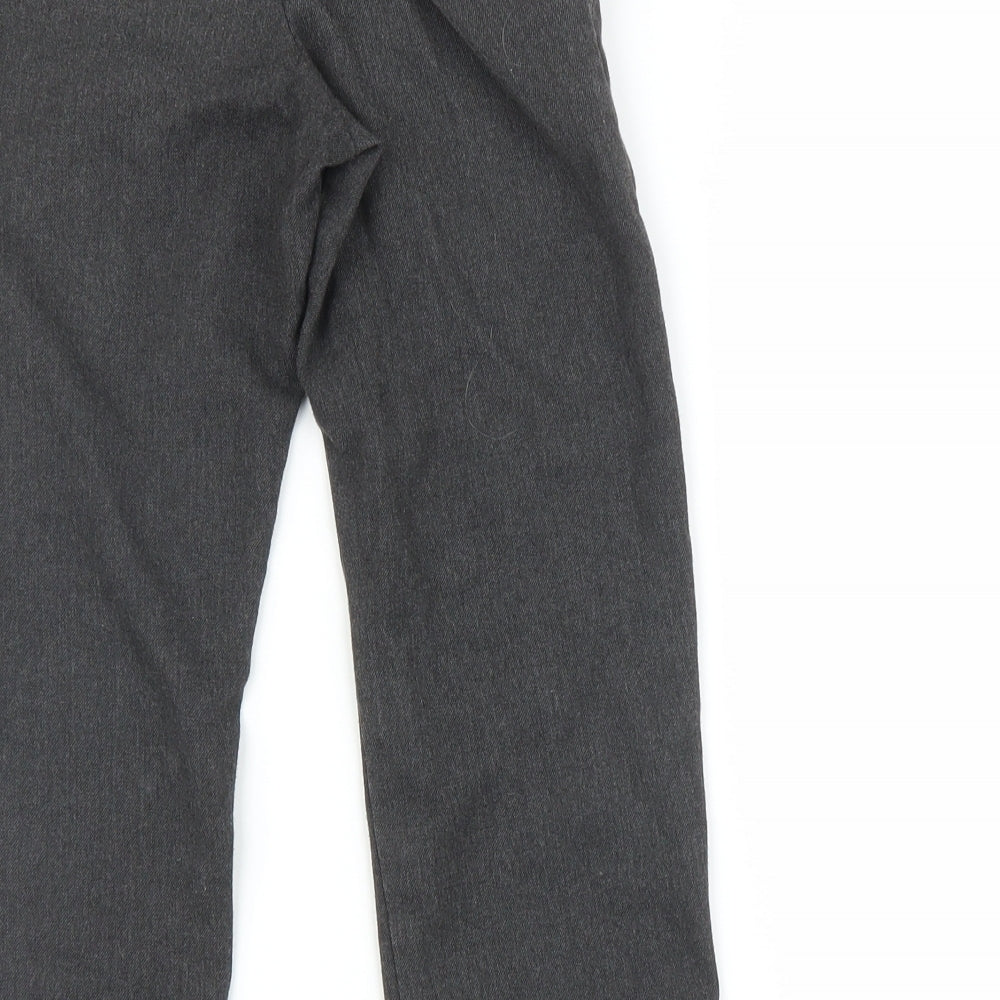 George Boys Grey Capri Trousers Size 5-6 Years - School Trousers
