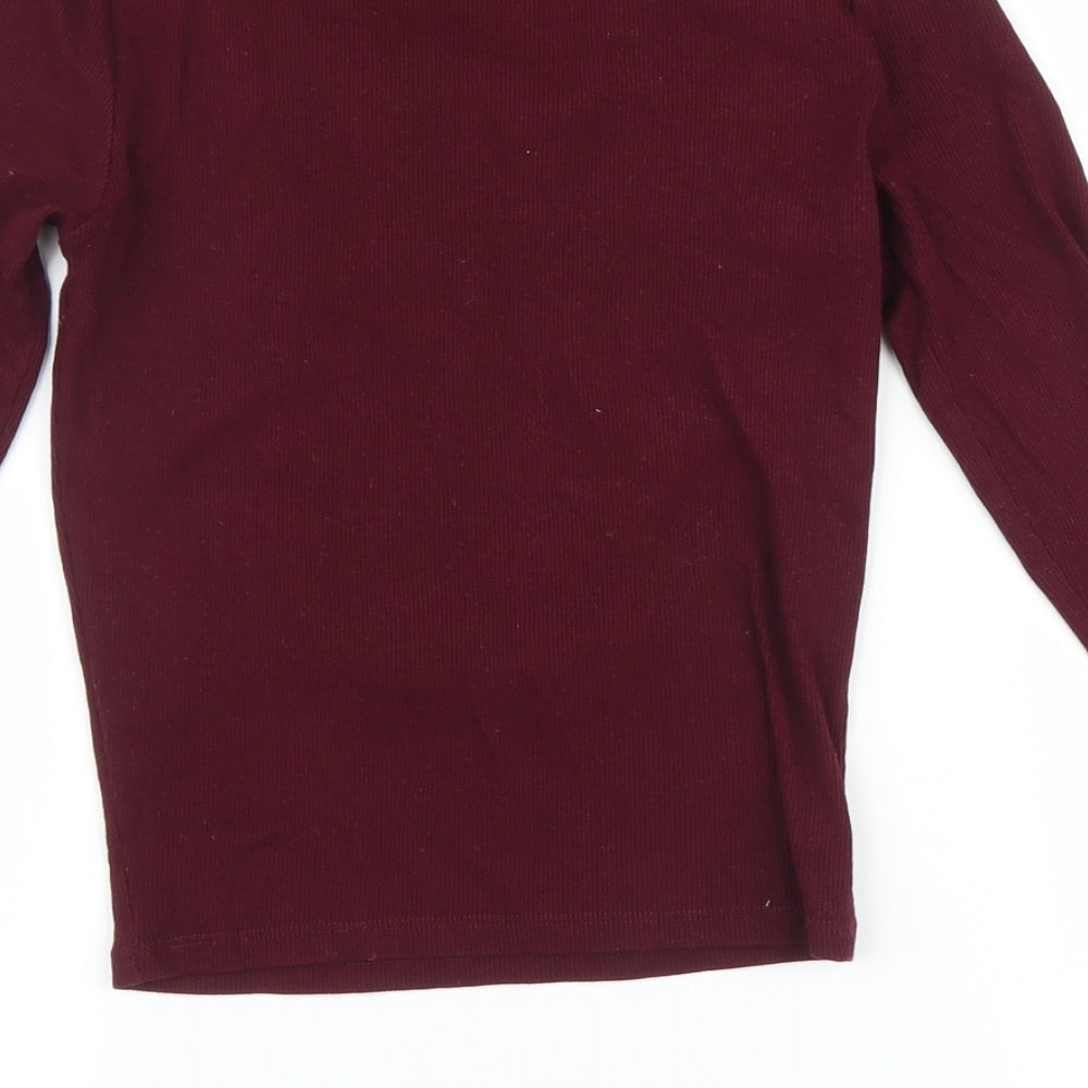New Look Womens Purple Pullover Jumper Size 10