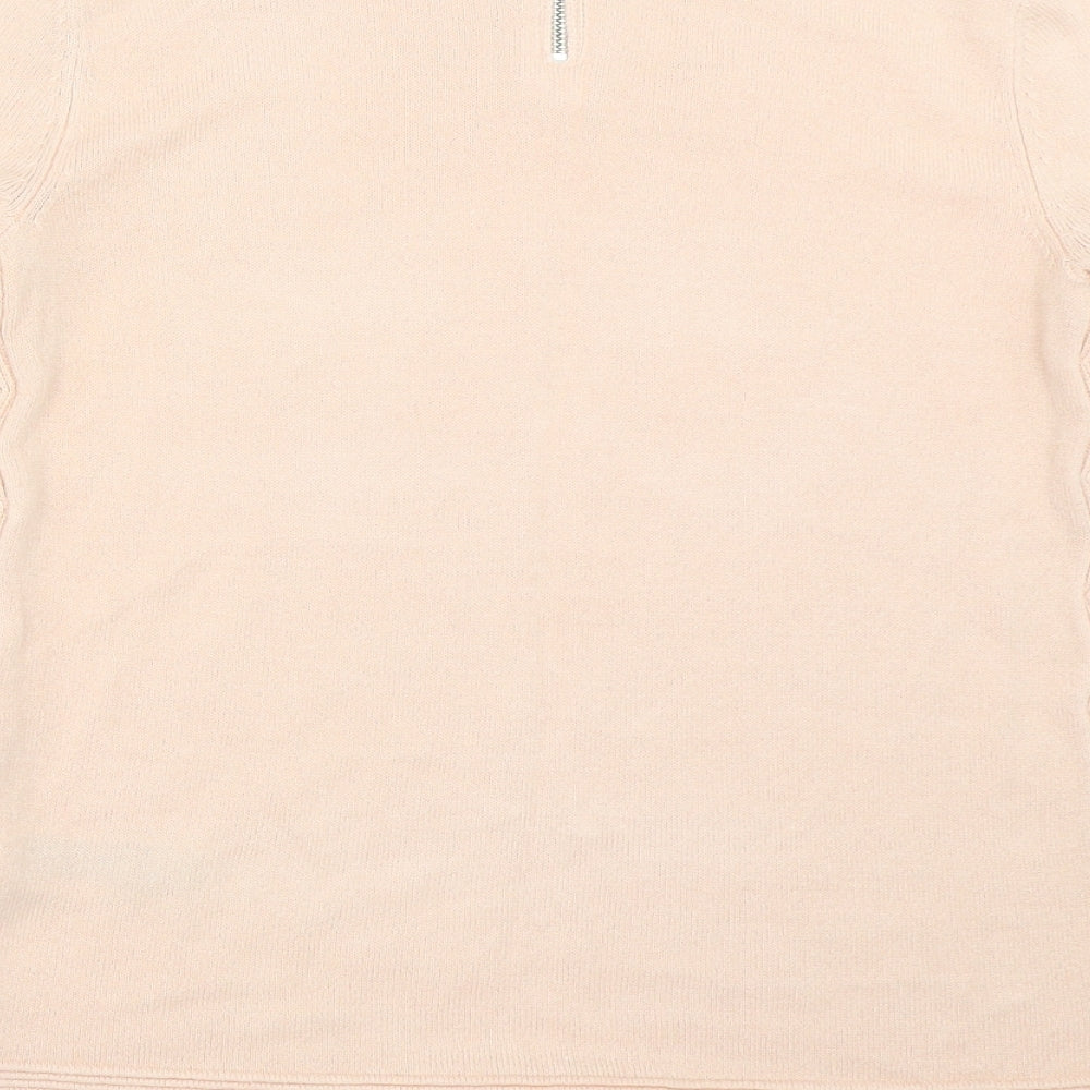 Marks and Spencer Womens Pink Pullover Jumper Size 8